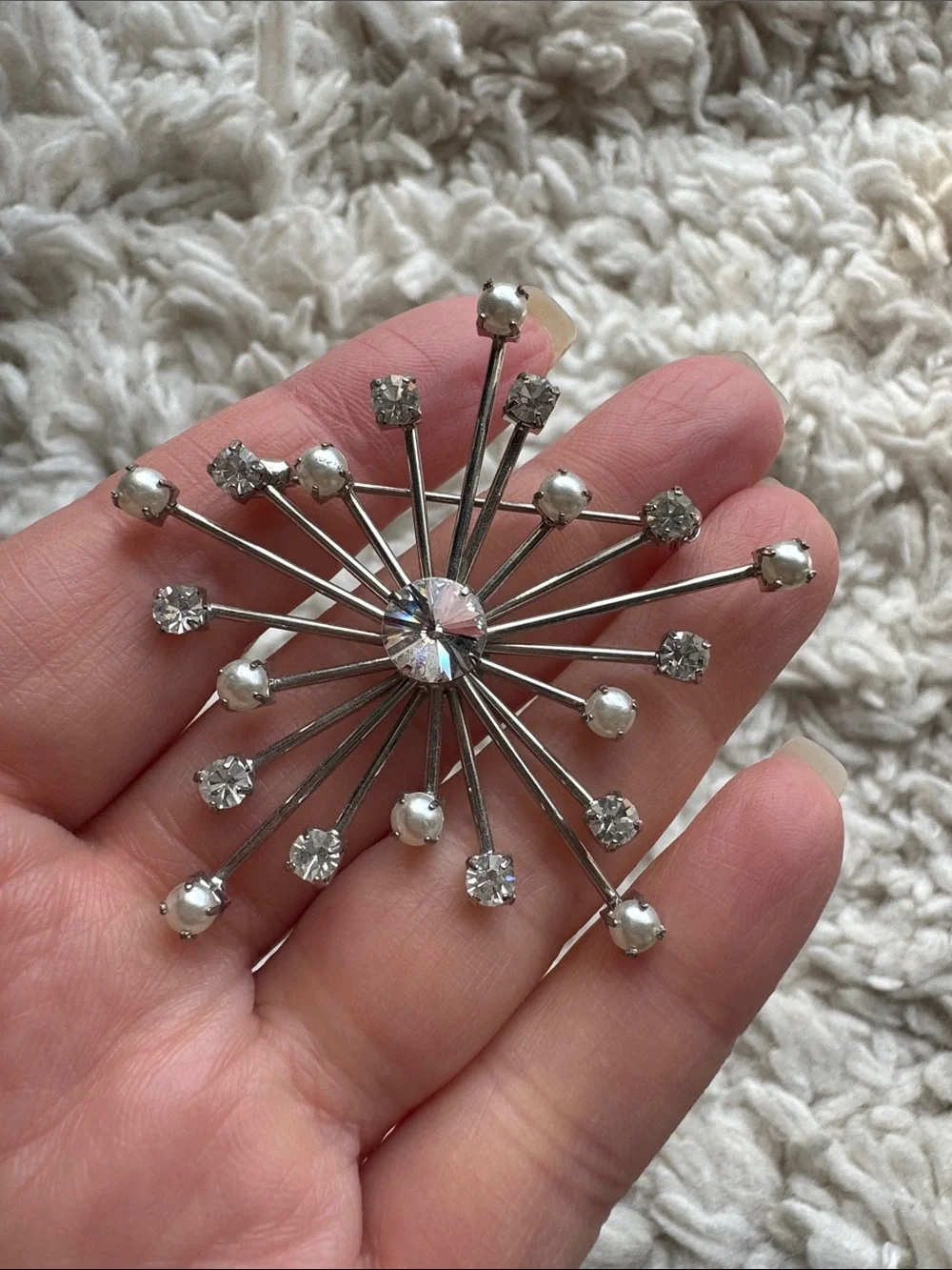 MCM Vintage Sputnik Brooch